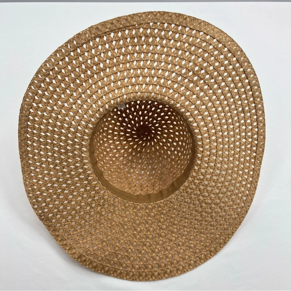 Women’s Straw Wide Brim Sun Hat Style JHP02008 - Picture 10 of 11